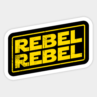 Rebel Rebel Sticker